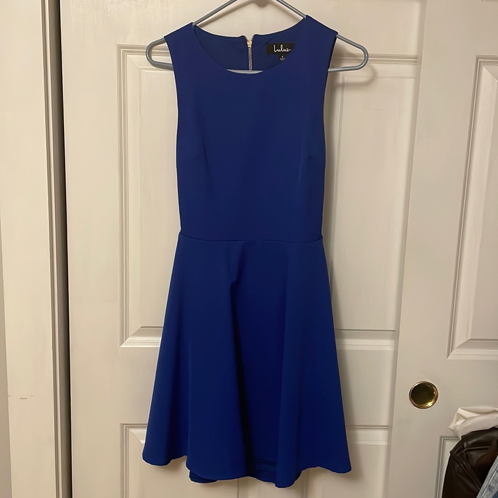 Lulu’s royal blue dress. Great condition. Size S.